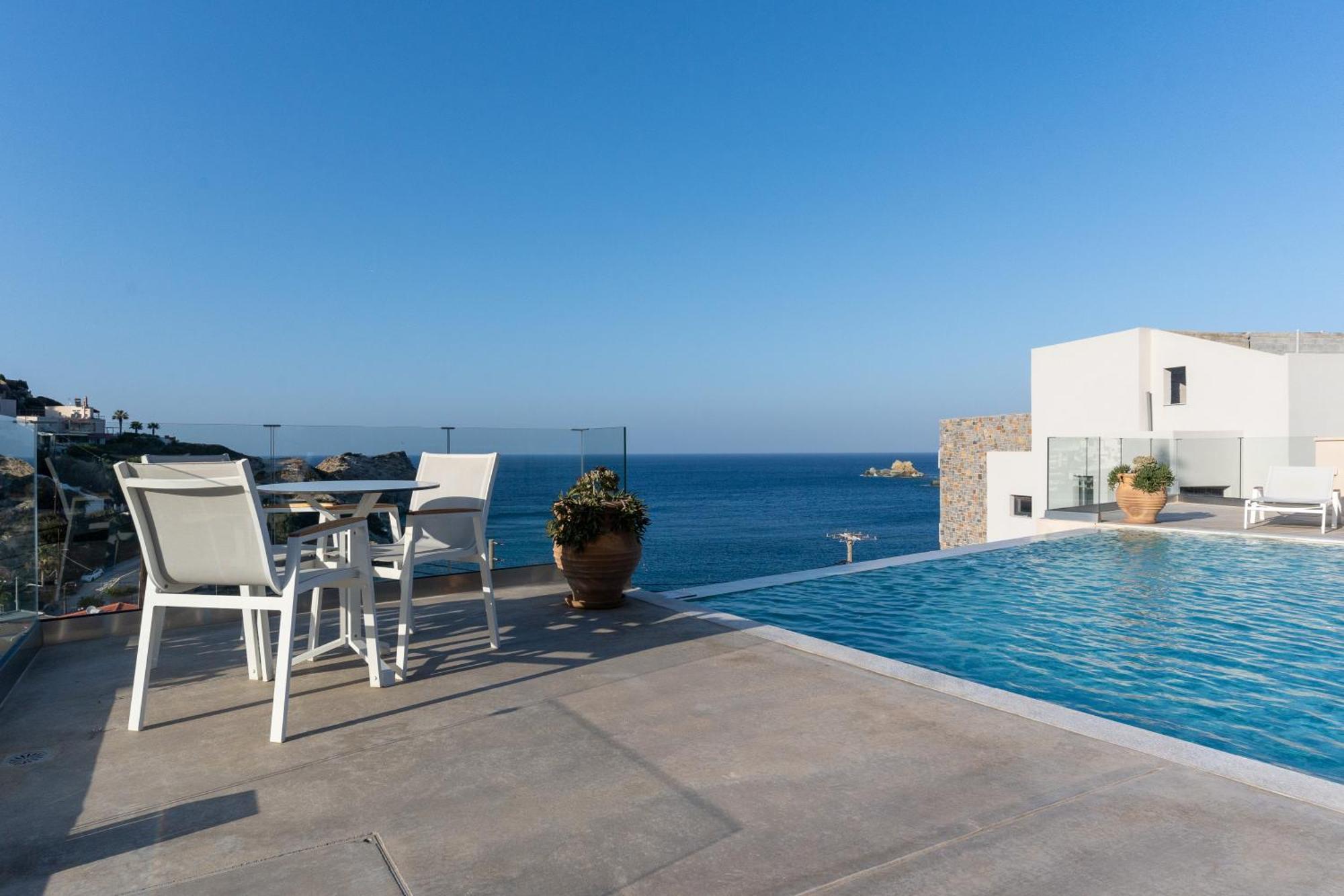 Amazing View Villa Aliki With Infinity Pool & Spa Ligaria  Dış mekan fotoğraf