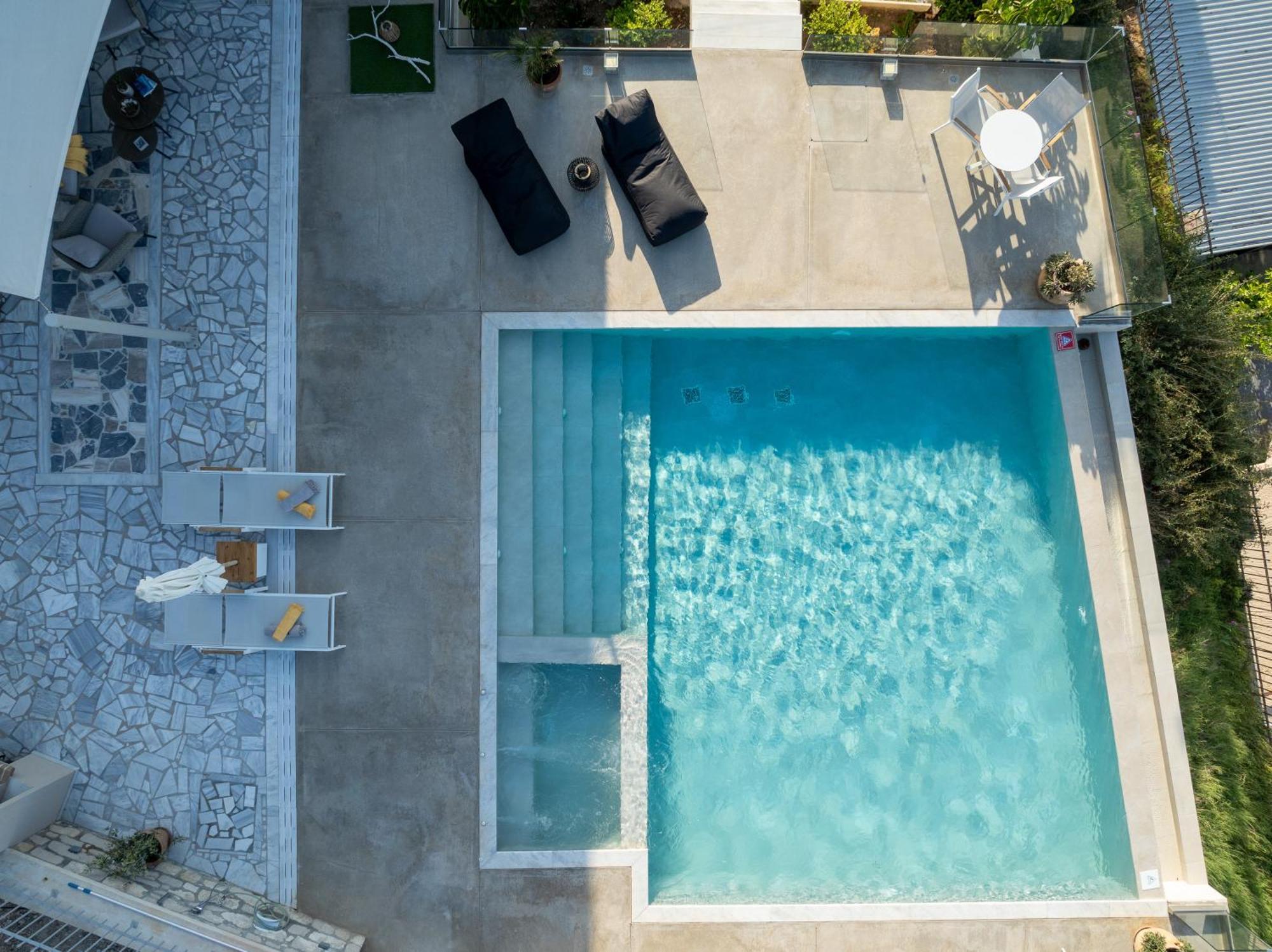 Amazing View Villa Aliki With Infinity Pool & Spa Ligaria  Dış mekan fotoğraf