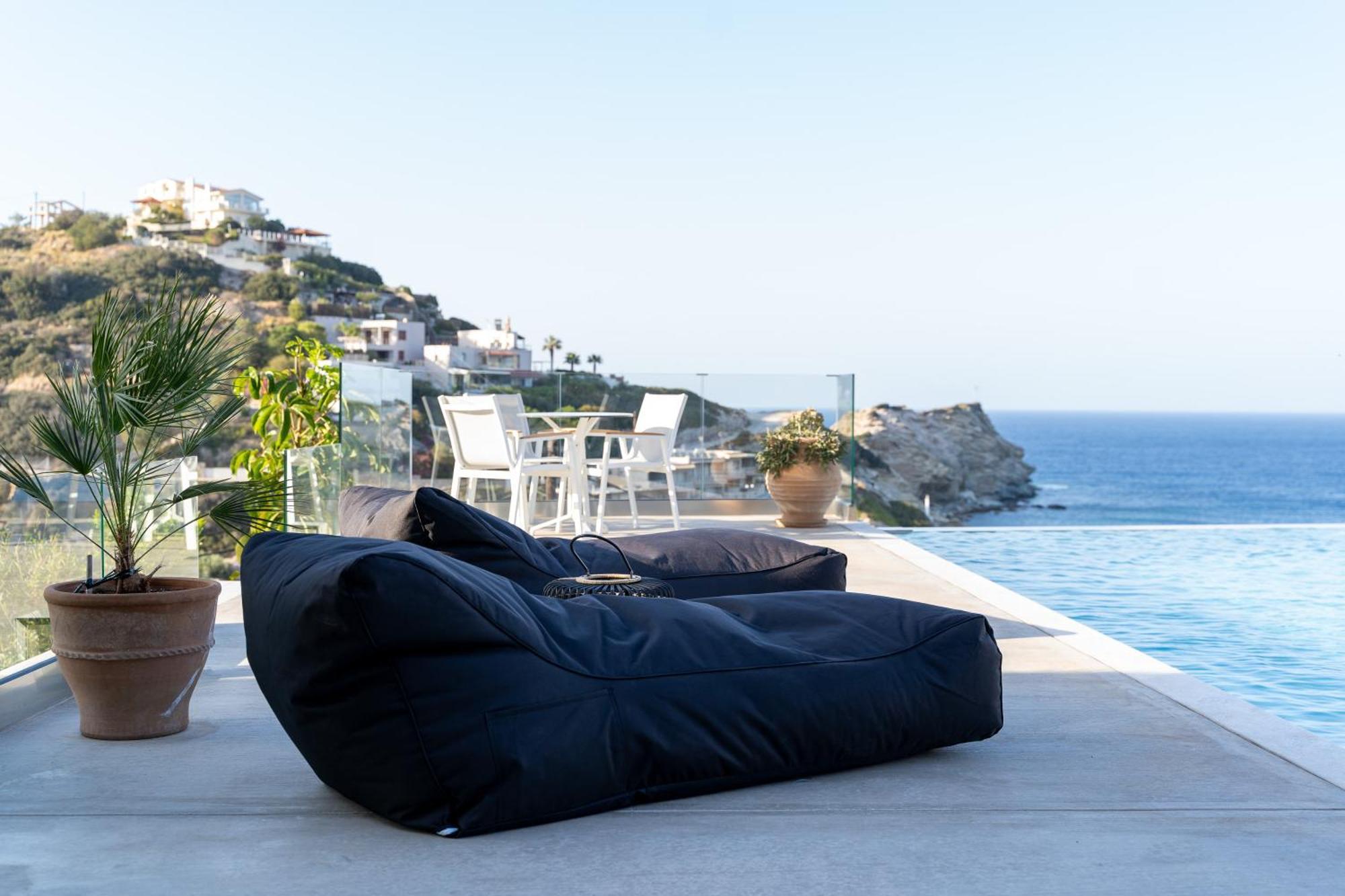 Amazing View Villa Aliki With Infinity Pool & Spa Ligaria  Dış mekan fotoğraf