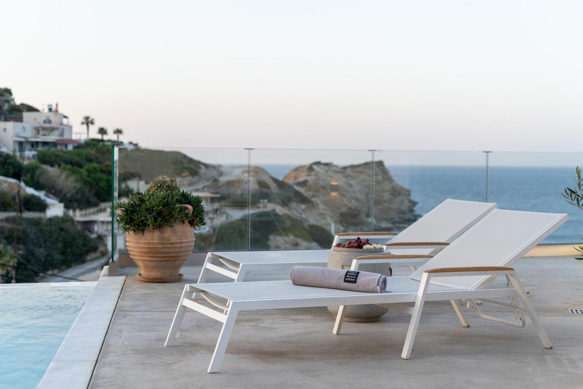 Amazing View Villa Aliki With Infinity Pool & Spa Ligaria  Dış mekan fotoğraf